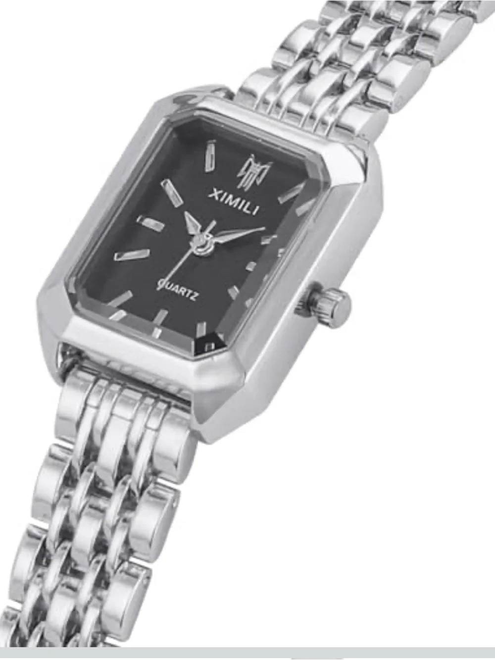 Minimalist Elegance: Silver-Tone Ximili Timepiece